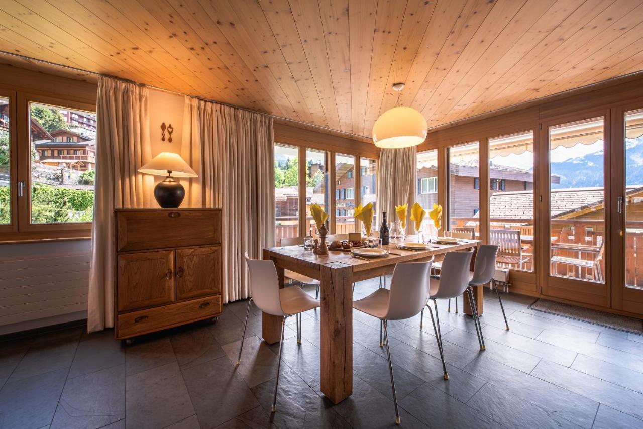 Chalet Bella Vista 4 Wengen Exterior photo
