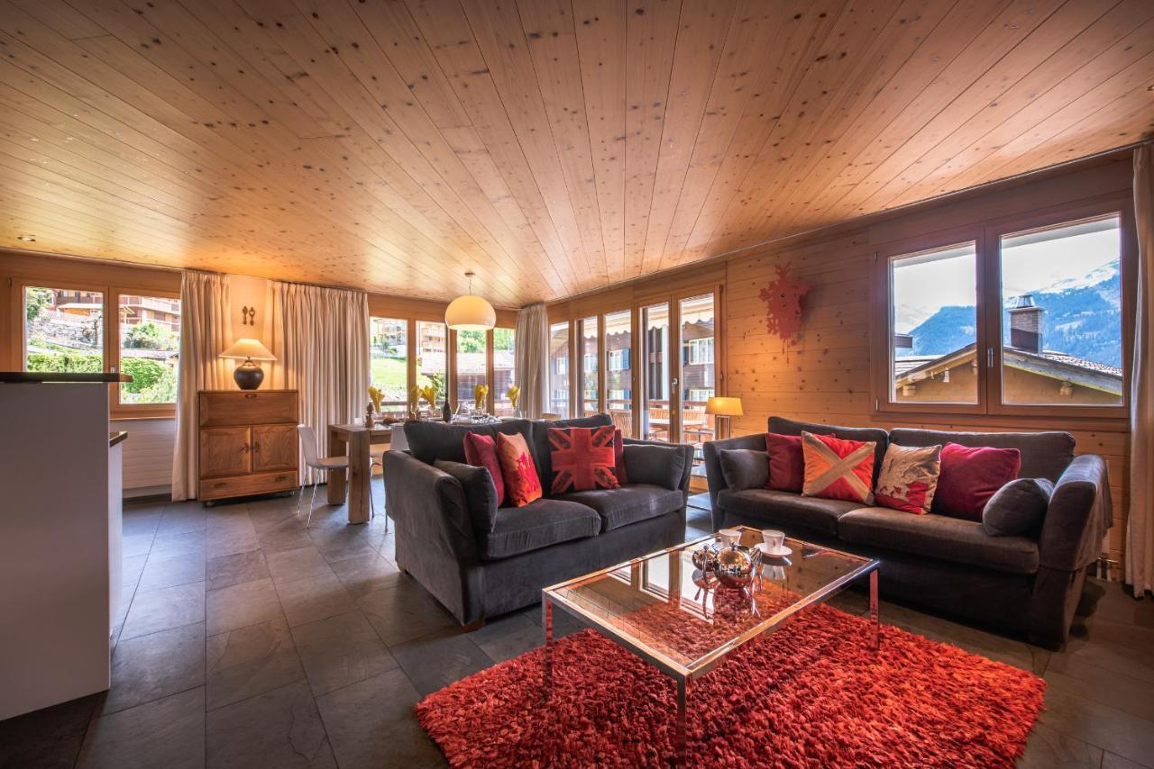 Chalet Bella Vista 4 Wengen Exterior photo
